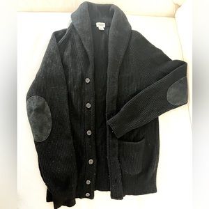 Club Monaco, medium men’s black cardigan / sweater